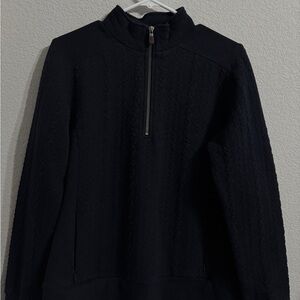 Orvis Dark Navt Quater Zip Jacket